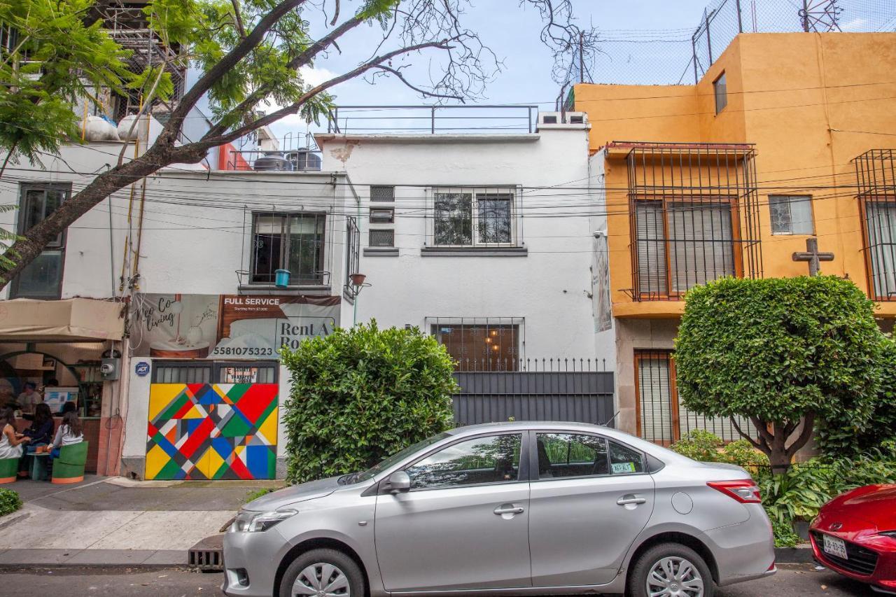 Experience México City Condesa, Central Location, Rooftop Terrace, Coworking, Amazing Artistic Place Esterno foto
