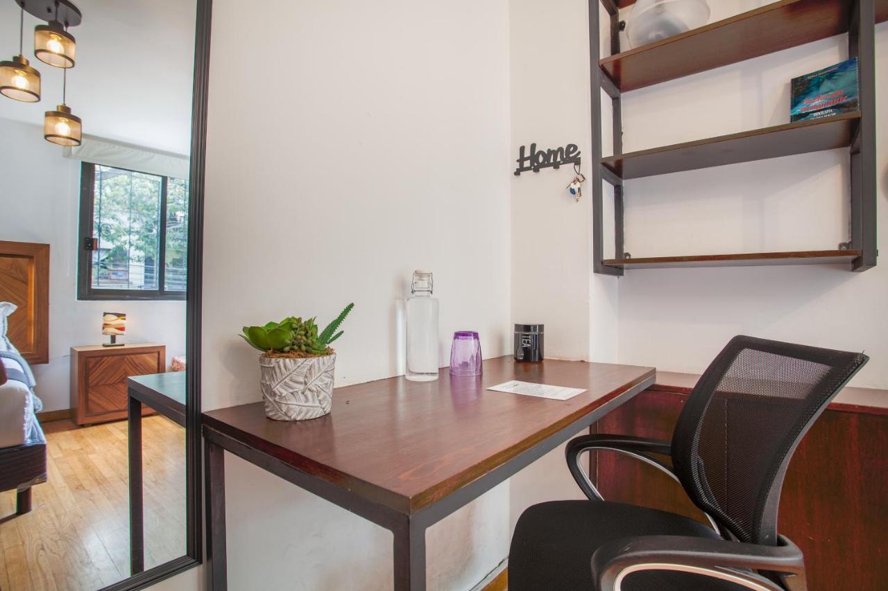 Experience México City Condesa, Central Location, Rooftop Terrace, Coworking, Amazing Artistic Place Esterno foto