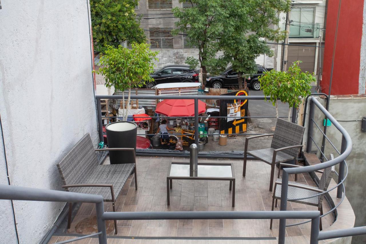 Experience México City Condesa, Central Location, Rooftop Terrace, Coworking, Amazing Artistic Place Esterno foto