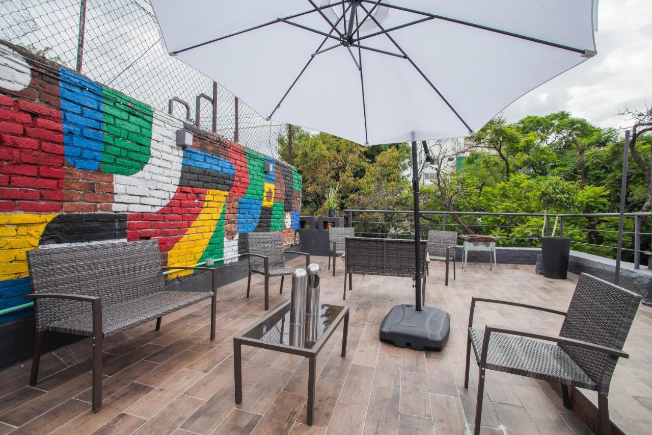 Experience México City Condesa, Central Location, Rooftop Terrace, Coworking, Amazing Artistic Place Esterno foto