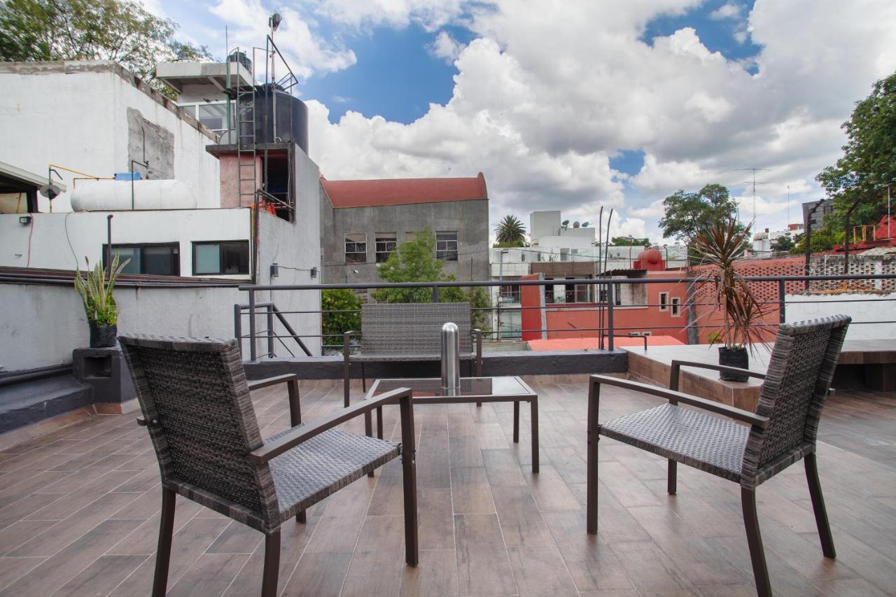 Experience México City Condesa, Central Location, Rooftop Terrace, Coworking, Amazing Artistic Place Esterno foto