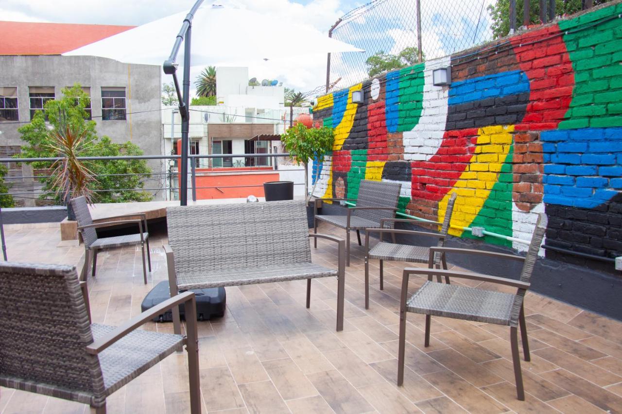 Experience México City Condesa, Central Location, Rooftop Terrace, Coworking, Amazing Artistic Place Esterno foto