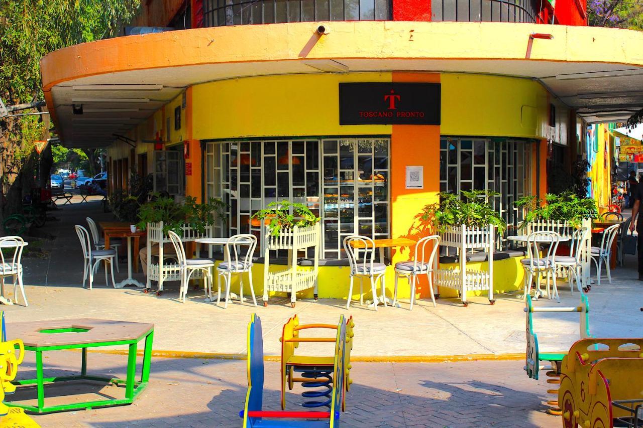 Experience México City Condesa, Central Location, Rooftop Terrace, Coworking, Amazing Artistic Place Esterno foto