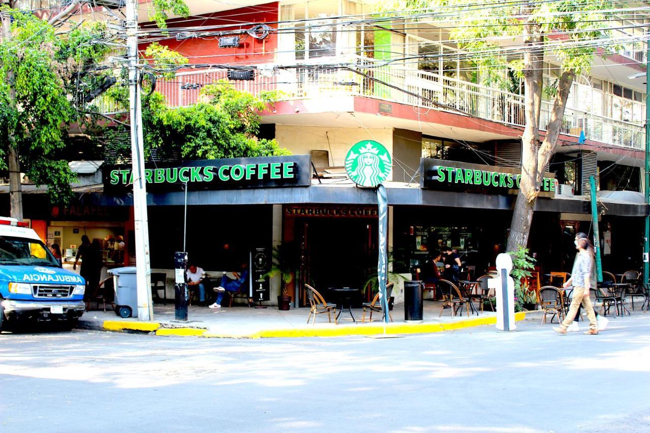 Experience México City Condesa, Central Location, Rooftop Terrace, Coworking, Amazing Artistic Place Esterno foto