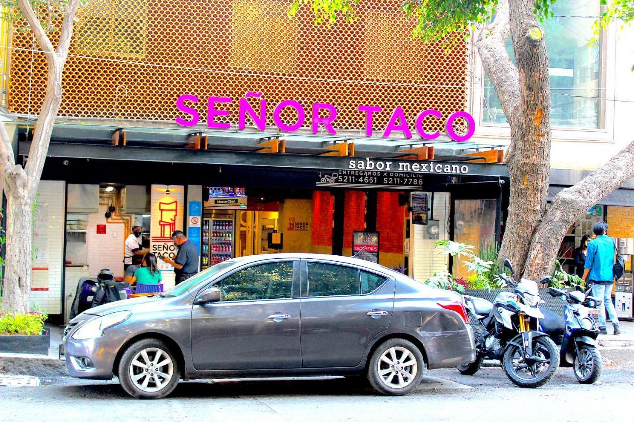 Experience México City Condesa, Central Location, Rooftop Terrace, Coworking, Amazing Artistic Place Esterno foto