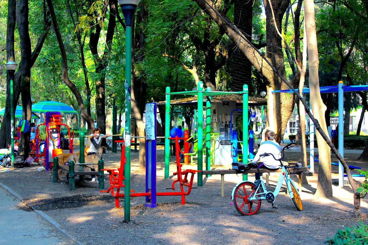 Experience México City Condesa, Central Location, Rooftop Terrace, Coworking, Amazing Artistic Place Esterno foto